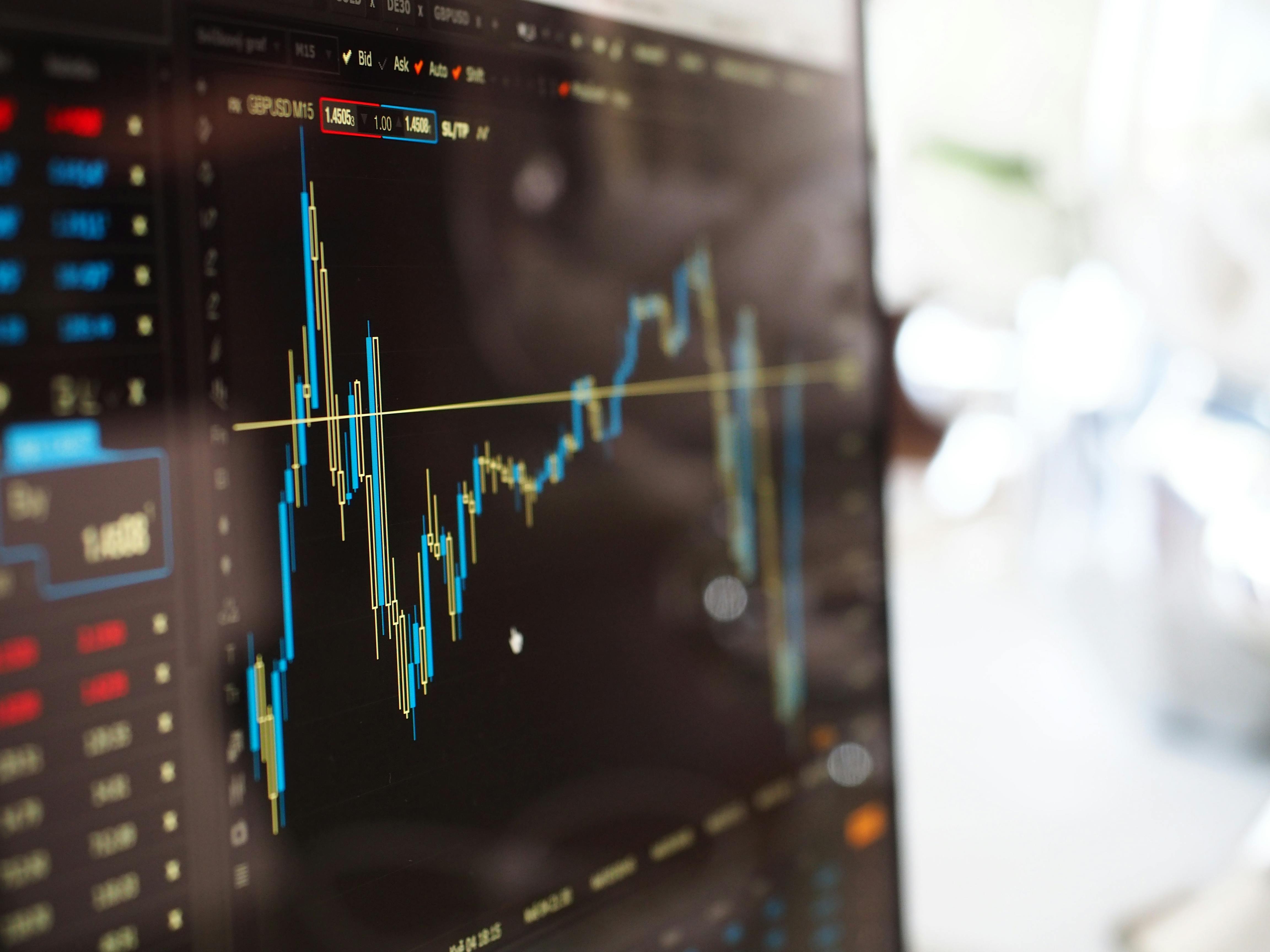 a dashboard sowing trendlines