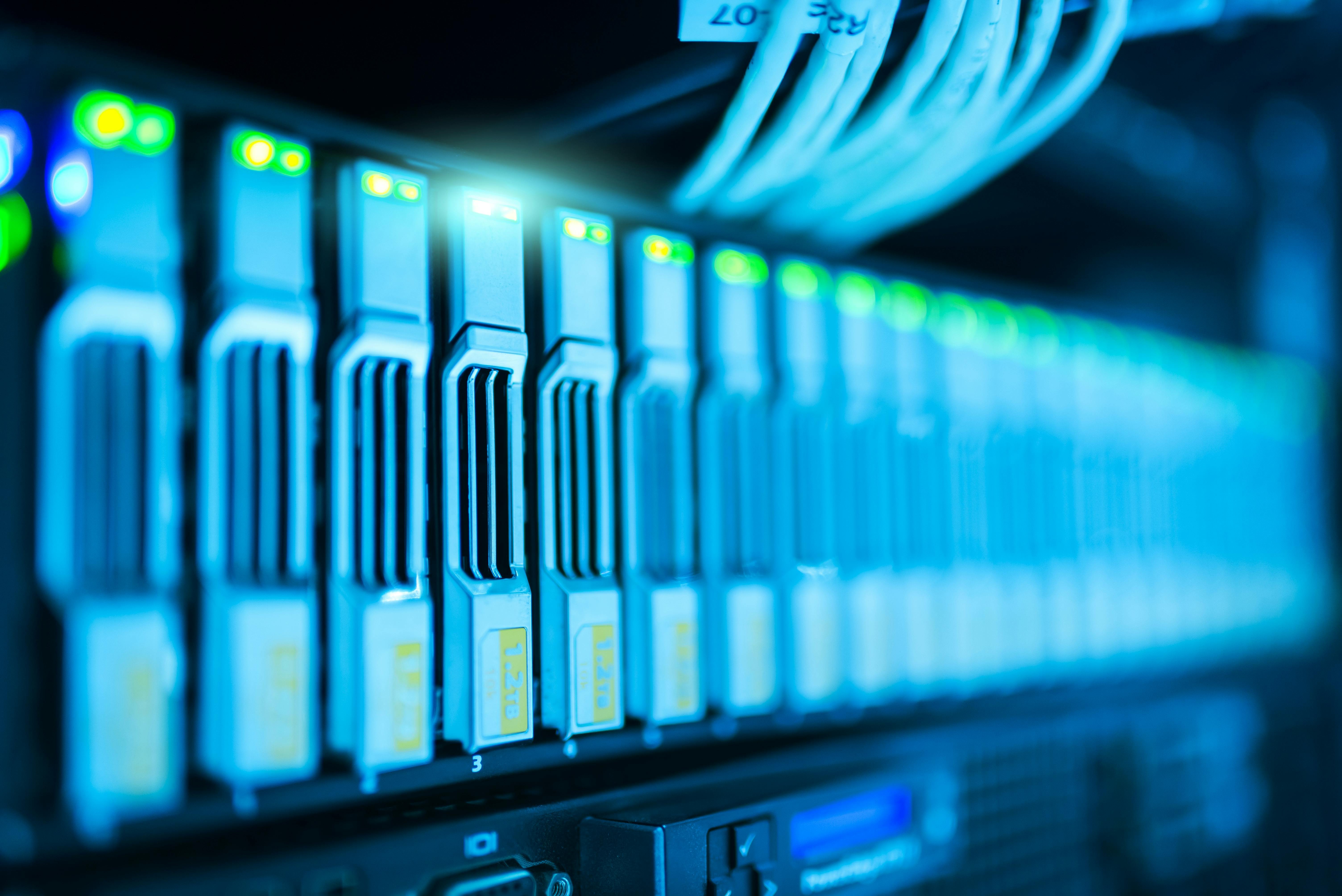 Understanding Big Data - hard drives in a server case