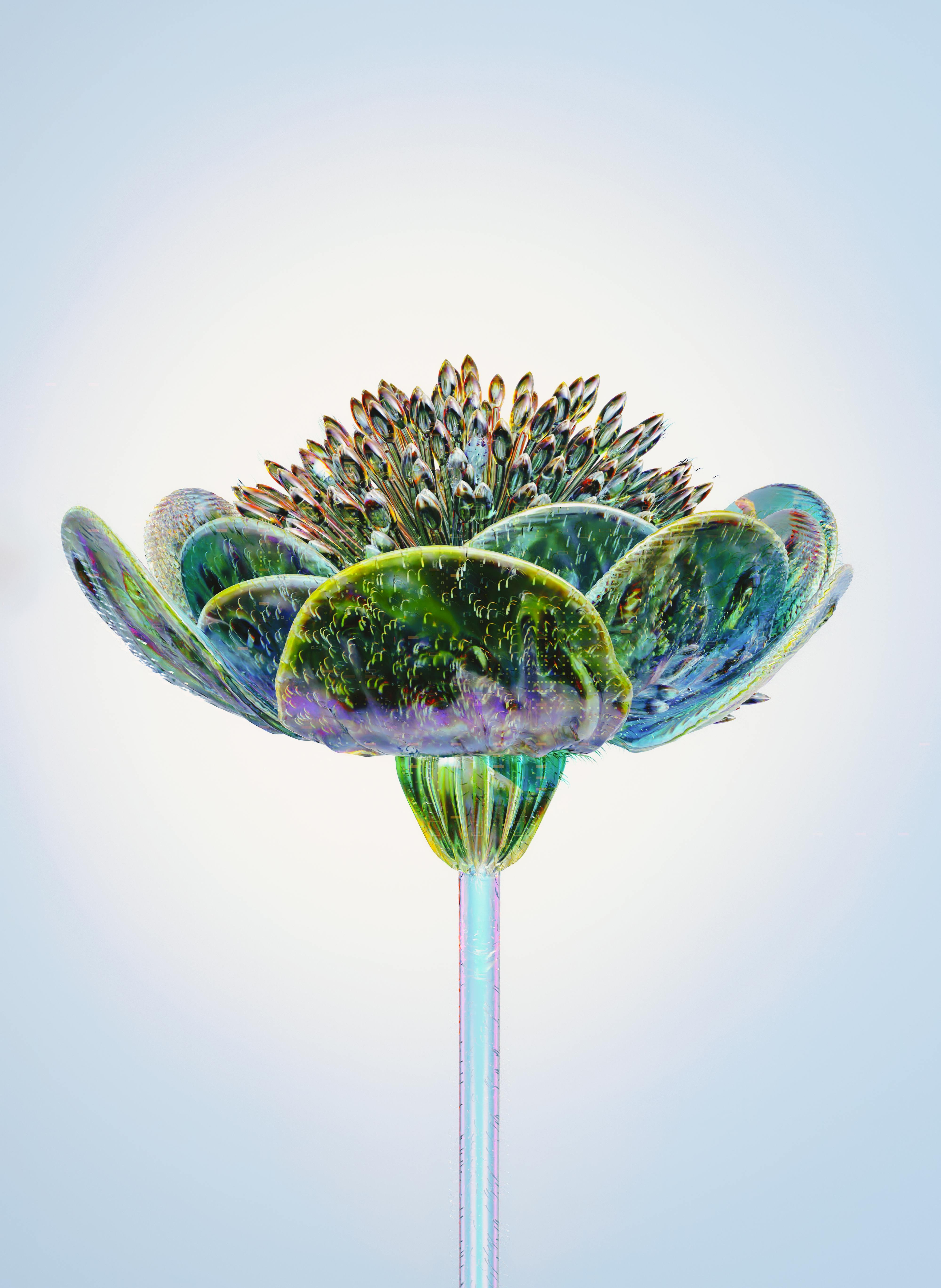 A styölized flower