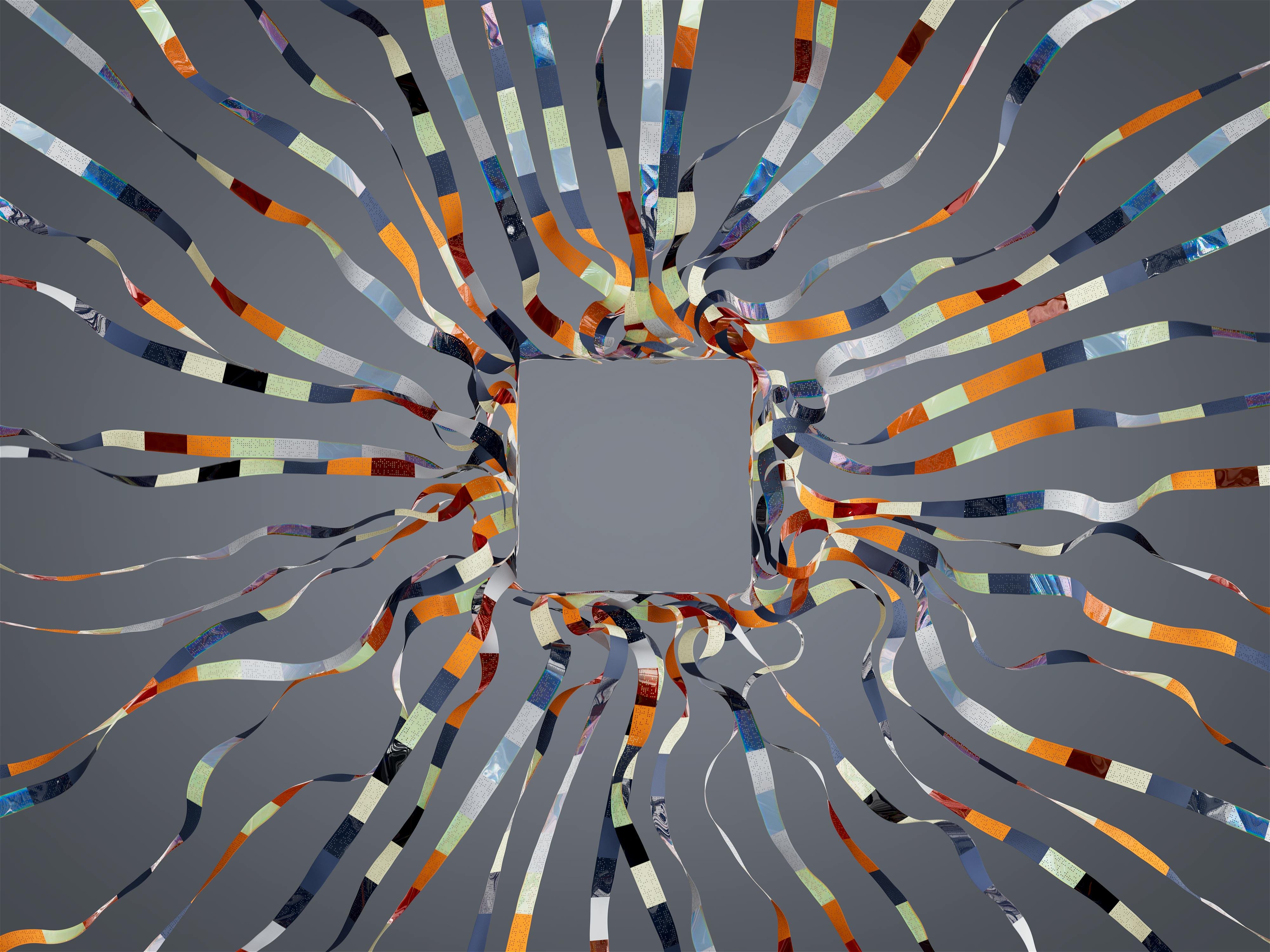 A symbolic representation of something to do with data