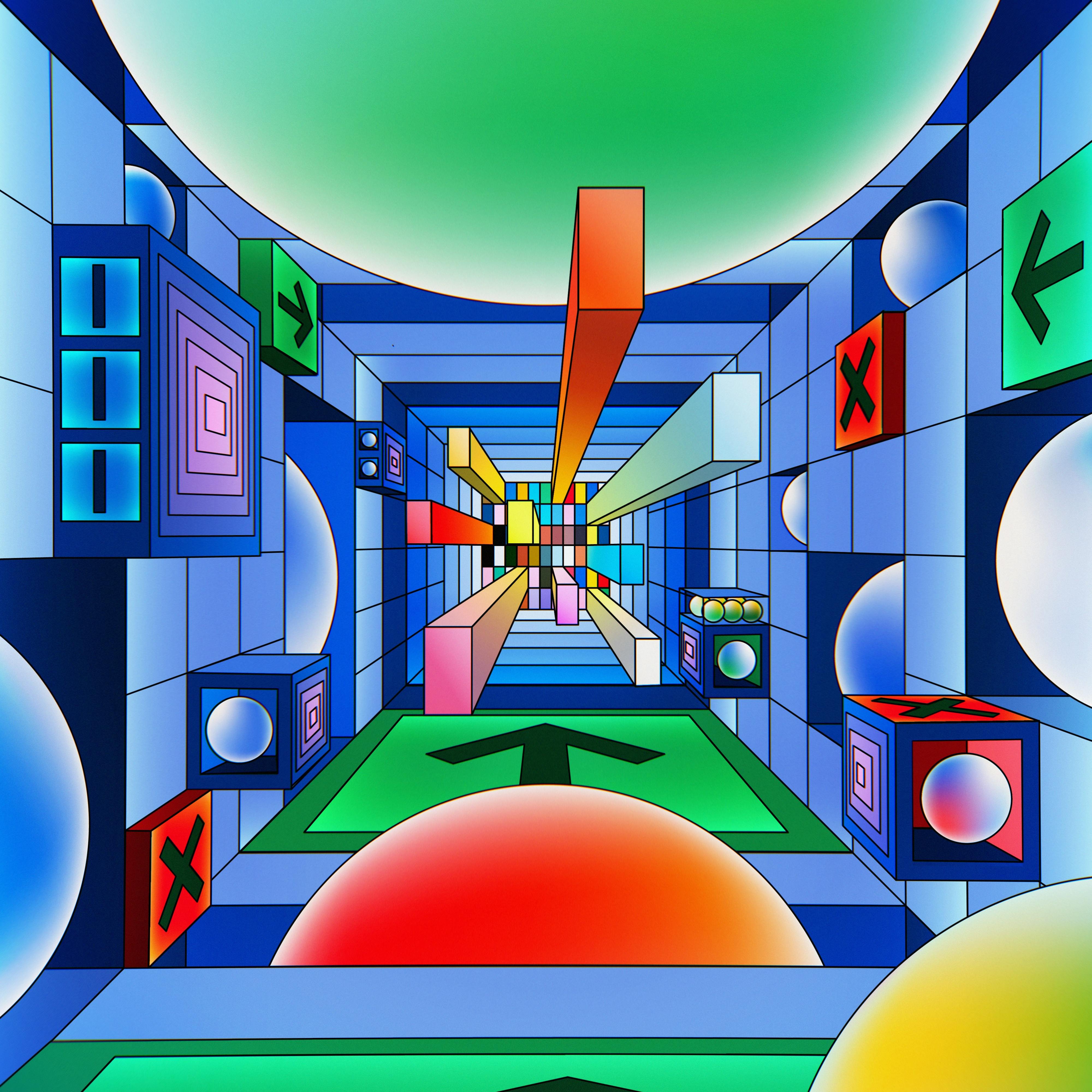 A tunnel illustrating a user engaging more and more with a product