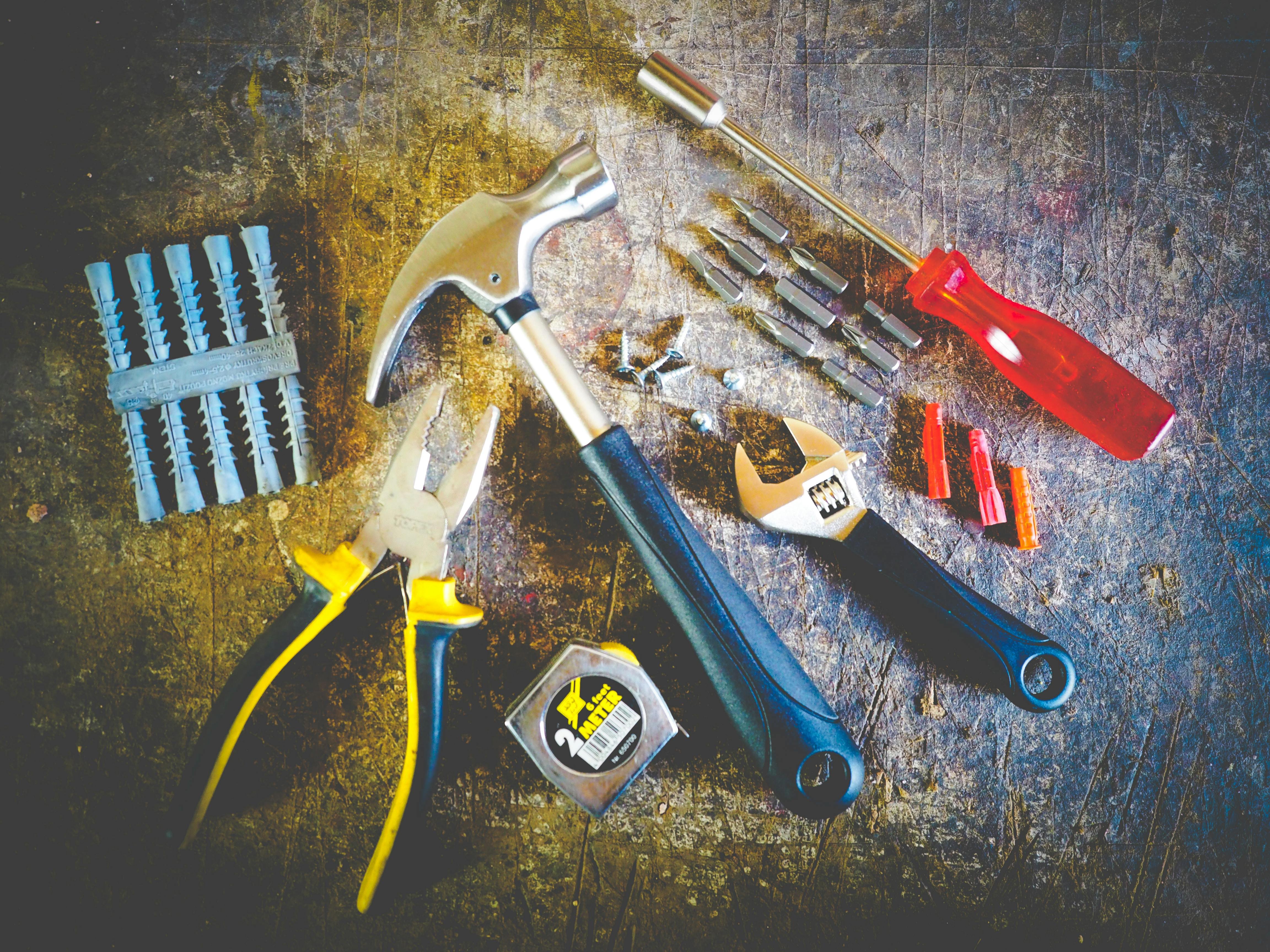 Physical tools symbolizing the analytical tools we are discussing